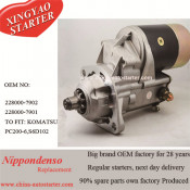 for Komatsu Diesel Engine PC200-6, S6d102 Starter 2280007900