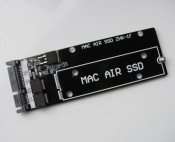 Converter Macbook Air SSD 12+6pin to SATA 15+7pin Male