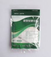 Floss pick Plastic Brushpick toothpick 100 picks bag