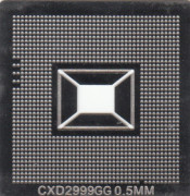 BGA Stencil Heat Directly CXD2999GG 0.5mm