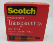3M Scotch Transparent Tape 19mm x 32.9M