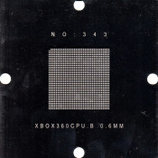 Xbox360 GPU-B Stencil 80x80mm