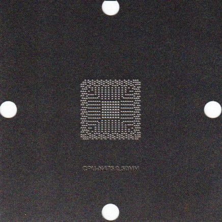 CPU N475 Stencil 80x80mm