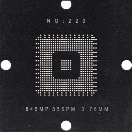 845MP/855PM Stencil 80x80mm
