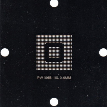 PW106B-10L Stencil 80x80mm