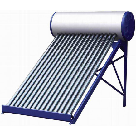 100L Vacuum Tube Unpressure Solar Water Heater for Home Use