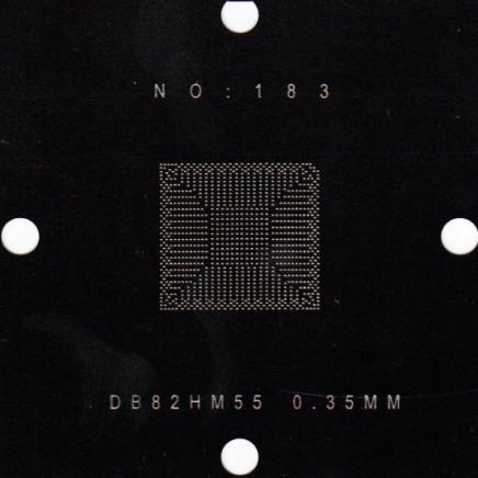 BD82HM55 Stencil 80x80mm