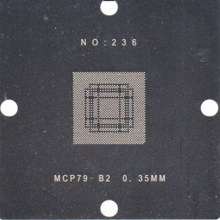 MCP79U-B2 Stencil 80x80mm
