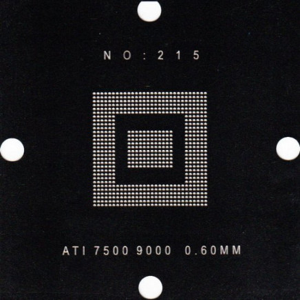 ATI 7500 9000 Stencil 80x80mm