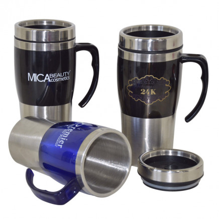 16oz Promotional Coffee Tumbler with Handle
