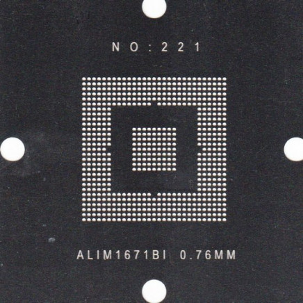 ALIM1671BI Stencil 80x80mm