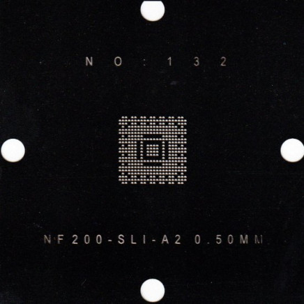 NF-200-SLI-A2 Stencil 80x80mm