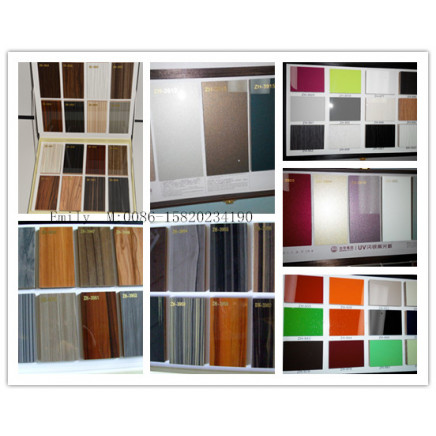 18mm Zhuv Glossy MDF for Kitchen Cabinet Door (ZHUV factory)