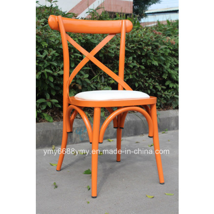 2.0mm Aluminum Cross Chair Cross Back Chair