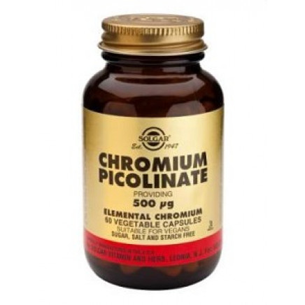 Chromium Picolinate 500 mcg Vegetable Capsules