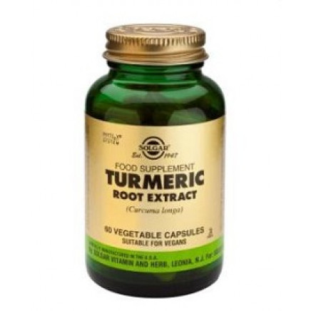 Turmeric Root Extract Vegetable Capsules