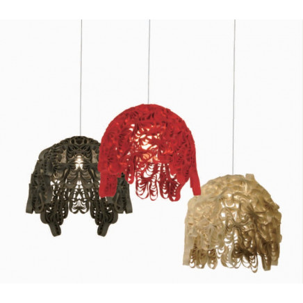 2013 Newest Carbon Steel Acrylic Fabric Shade Pendant Lights (1028S)