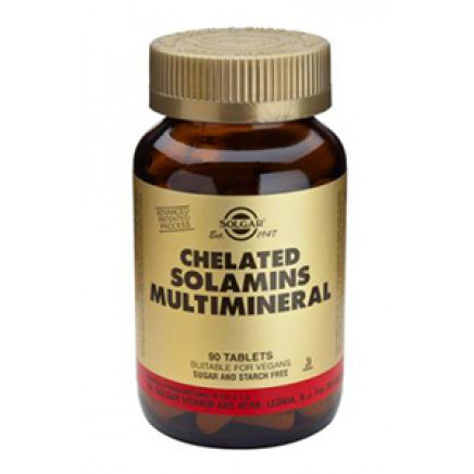 Chelated Solamins Multimineral Tablets