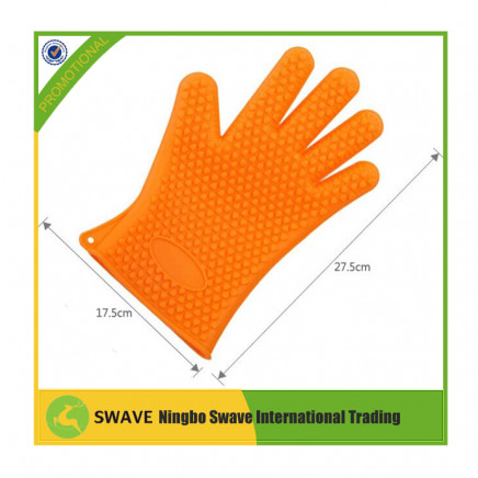 2014 Best Sell FDA Silicon Glove/Silicone Oven Glove/ Silicone Heat Resistant Gloves, Silicone BBQ Gloves Y95090