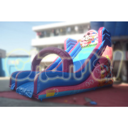 2014 Inflatable Pink Mickey Slide Chsl298