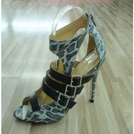 2015 Fashion High Heel Ladies Peep Toe Sandals (HCY02-144)
