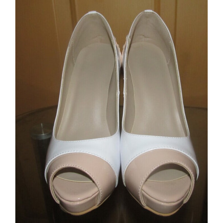 2015 Fashion Peep Toe High Heel Dress Shoes (HCY02-1674)