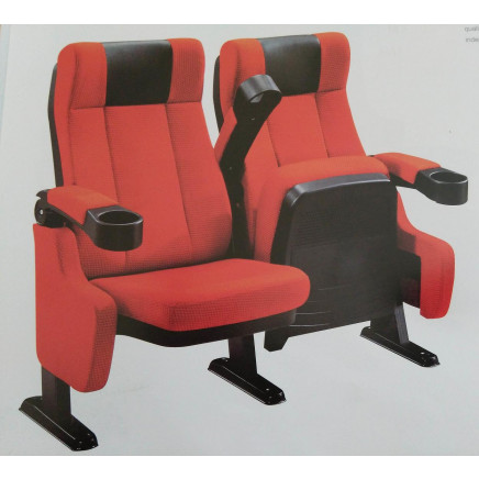 2015 Hot Sale Elegant Cinema Chair with Cup Holder Auditorium Chair Home Cinema Chair (XC-1003)