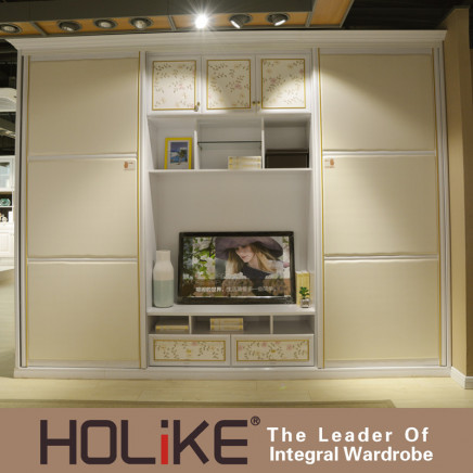 2015 Hot Sale Wooden TV Stand/Cabinet of Simplified European Style