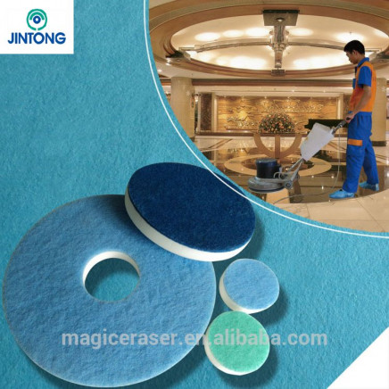 2015 Hotel Supply Sales Agent Needed wood floor polishing machine Melamine cleaning Sponge Pad