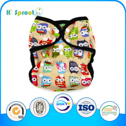2015 New All in One Pocket Baby Washable Cloth Diapers