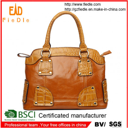 2015 Top Grade Ladies Leather Vanity Bag, Lady's Bag, Handbag China (J930-B2061)