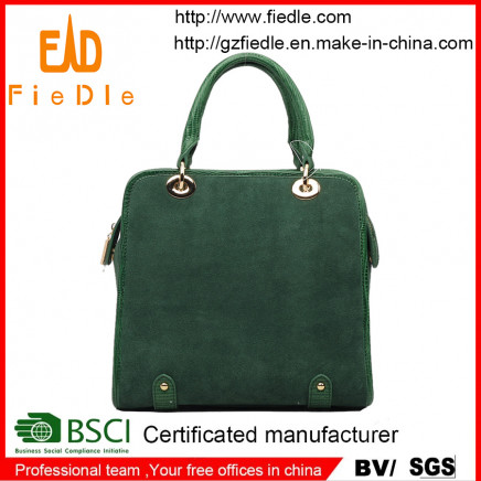 2015 Wholesale Women Leather Handbags Ladies Genuine Leather Handbag (N978-b2101)