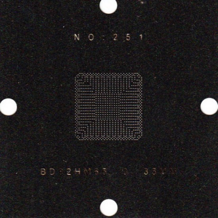 BD82HM65 Stencil 80x80mm