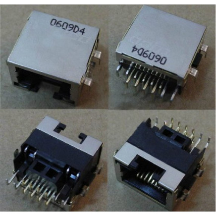 5pcs Lenovo HP Acer Main Board W001 Network Interface With Lamp