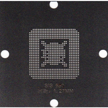 SIS 650 Stencil 80x80mm