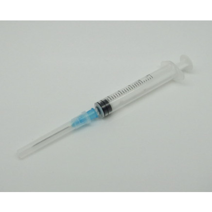 2.5ml Plastic Disposable Syringe with Needle