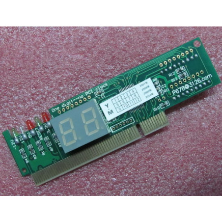 2 Bits Russian Motherboard Diagnostic Card