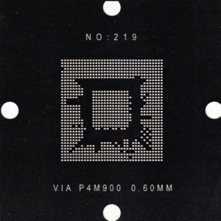 VIA P4M900 Stencil 80x80mm