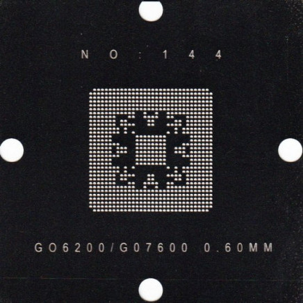 GO6200 GO7600 Stencil 80x80mm
