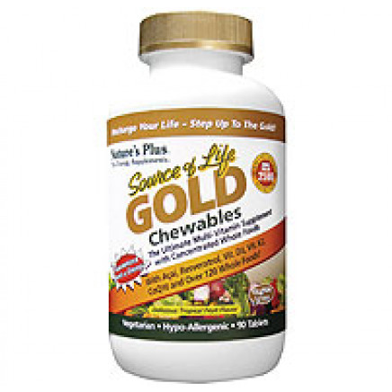 Source of Life GOLD Chewables - Tropical Fruit