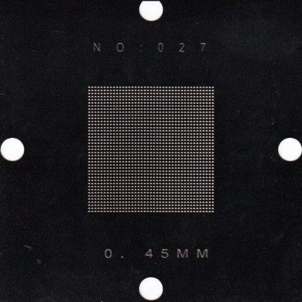 0.45mm Universal Stencil 80x80mm