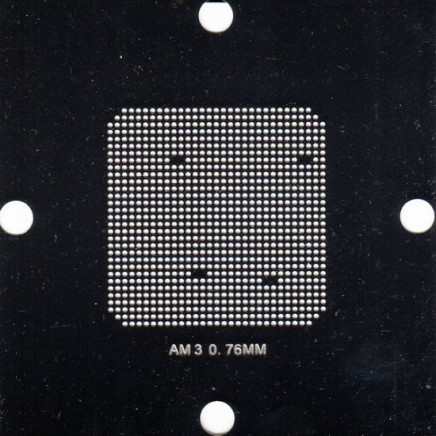 AM3 Stencil 80x80mm
