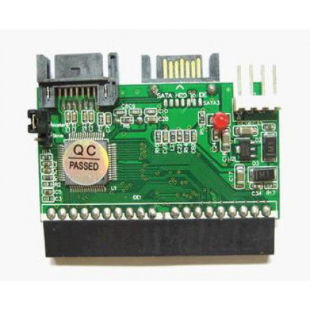 Converter 3.5" IDE Female - 2 SATA Male