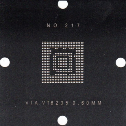 VIA VT8235 Stencil 80x80mm