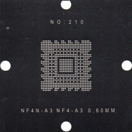 NF4-N-A3 NF4-A3 Stencil 80x80mm