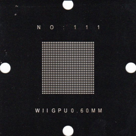 WII GPU Stencil 80x80mm