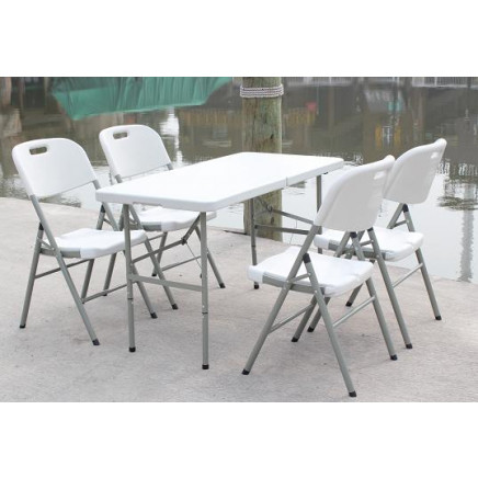 4 Foot Rectangle Fold -in- Half Plastic Table (SY-122Z)