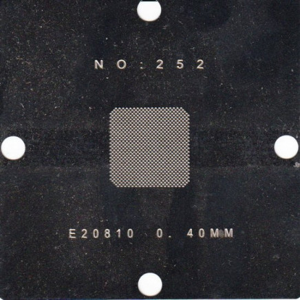 E20810 Stencil 80x80mm