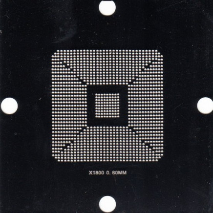 X1800 Stencil 80x80mm
