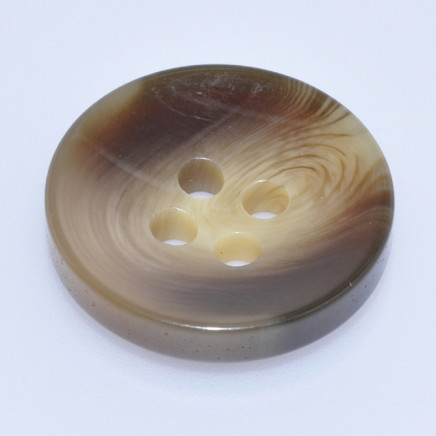 4holes Imitation Horn Resin Coat Button